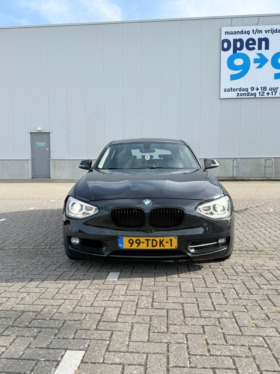 BMW 1-Serie 116I 100KW 5DR 2012 Business/Sport, Auto's, Euro 5, Zwart, 4 cilinders, Zwart