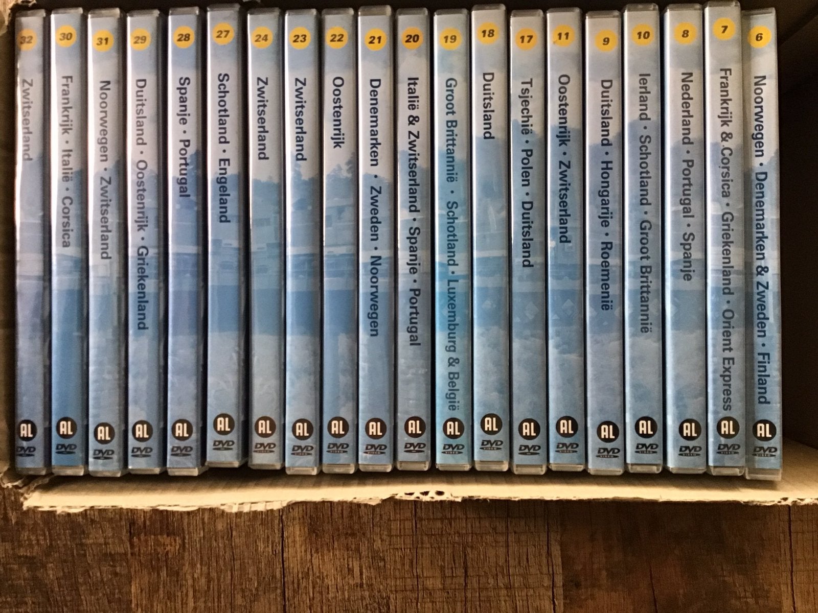 RailAway DVD’s, Cd's en Dvd's, Dvd's | Documentaire en Educatief, Alle leeftijden, Ophalen of Verzenden, Zo goed als nieuw, Natuur