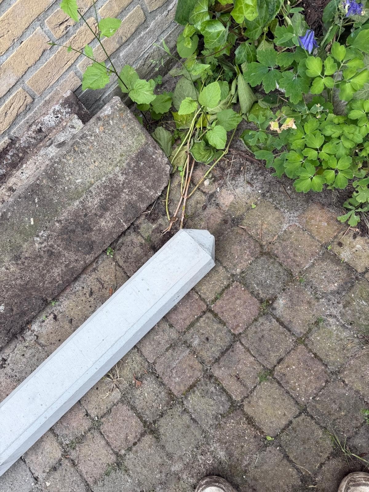 betonnen paal nieuw. 310 cm lang, Tuin en Terras, Palen, Balken en Planken, Ophalen of Verzenden, Nieuw, Minder dan 180 cm, Palen
