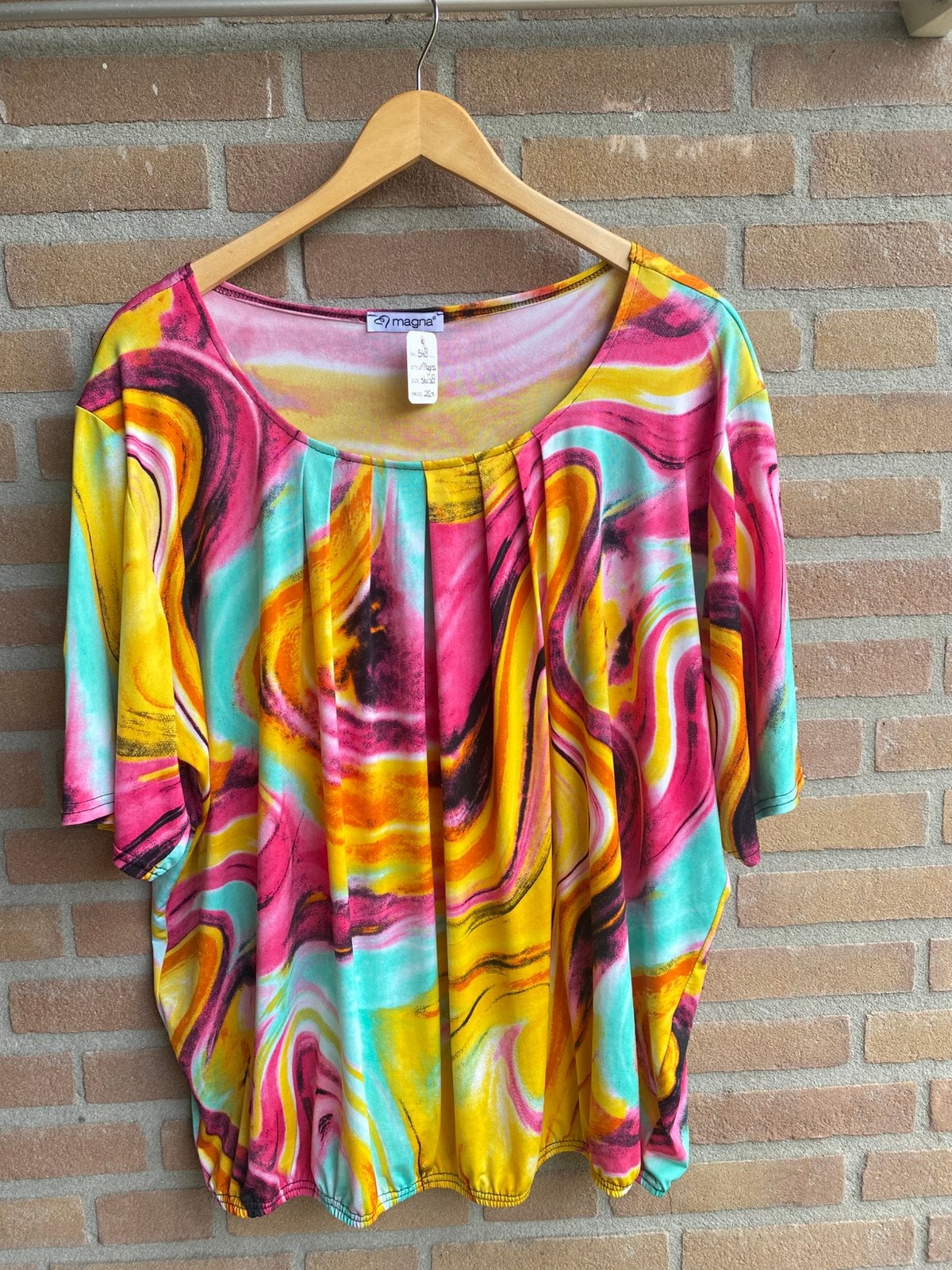 Magna top shirt, Kleding | Dames, Grote Maten, Ophalen of Verzenden, Nieuw, Roze, Shirt of Top