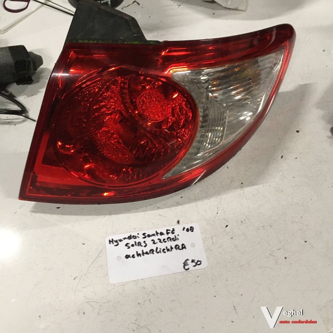 Hyundai Santa Fe 2.2 crdi 5 drs 2008 Achterlicht Links of Re, Auto-onderdelen, Gebruikt, -, -, Ophalen of Verzenden