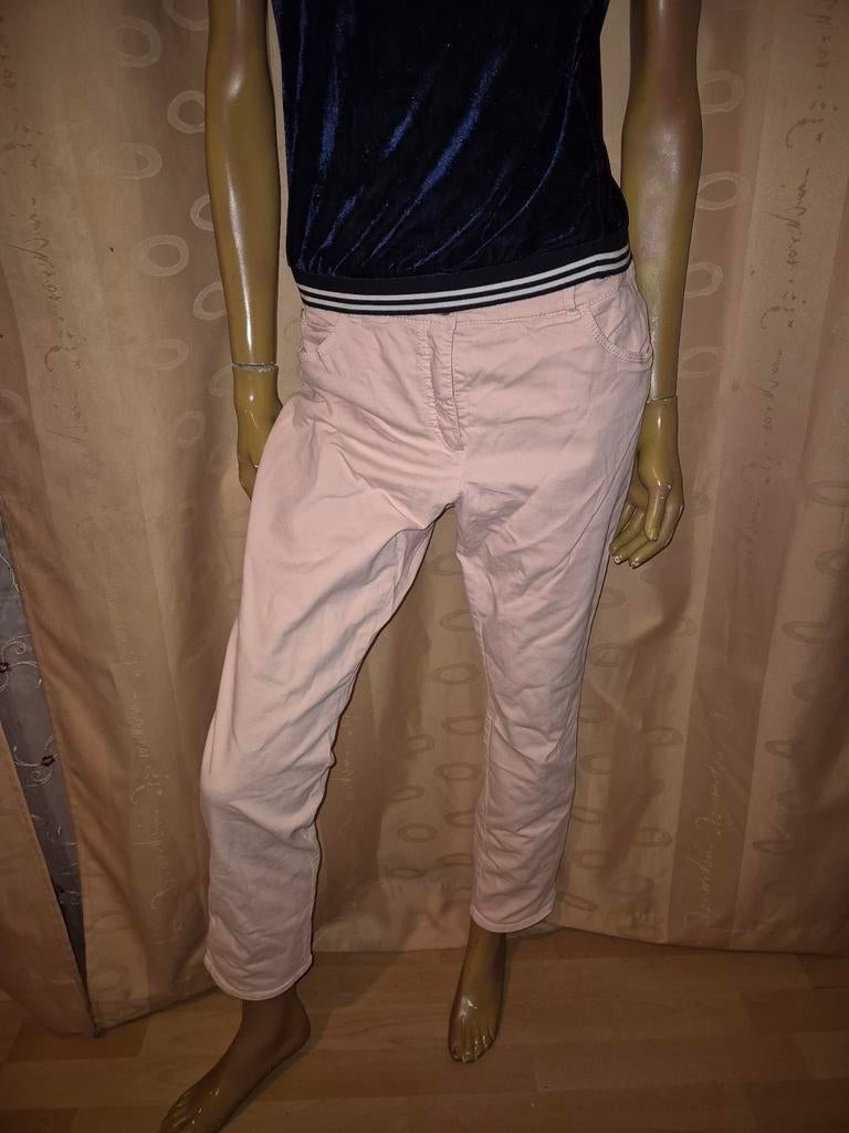Roze broek van gerry Weber maat 44 zgan, Maat 42/44 (L), Ophalen of Verzenden, Zo goed als nieuw, Roze