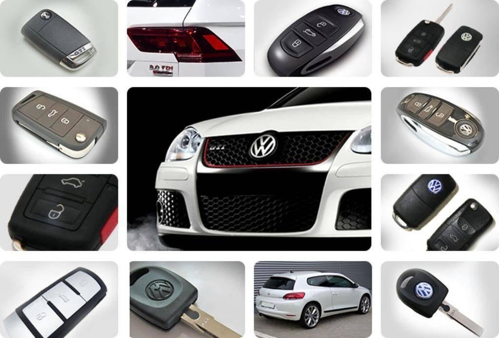 VW extra autosleutel nodig of reparatie behuizing/print, Ophalen