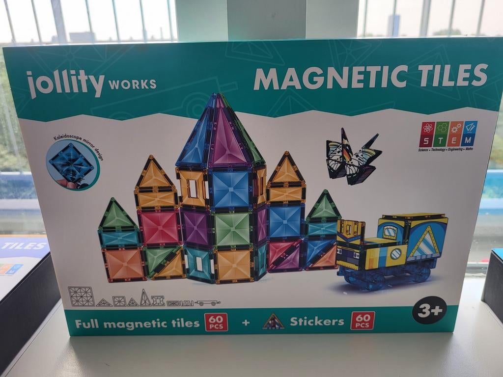 Jollity Works Magnetische Tegels - Nieuw in Doos, Ophalen of Verzenden, Nieuw, Overige merken