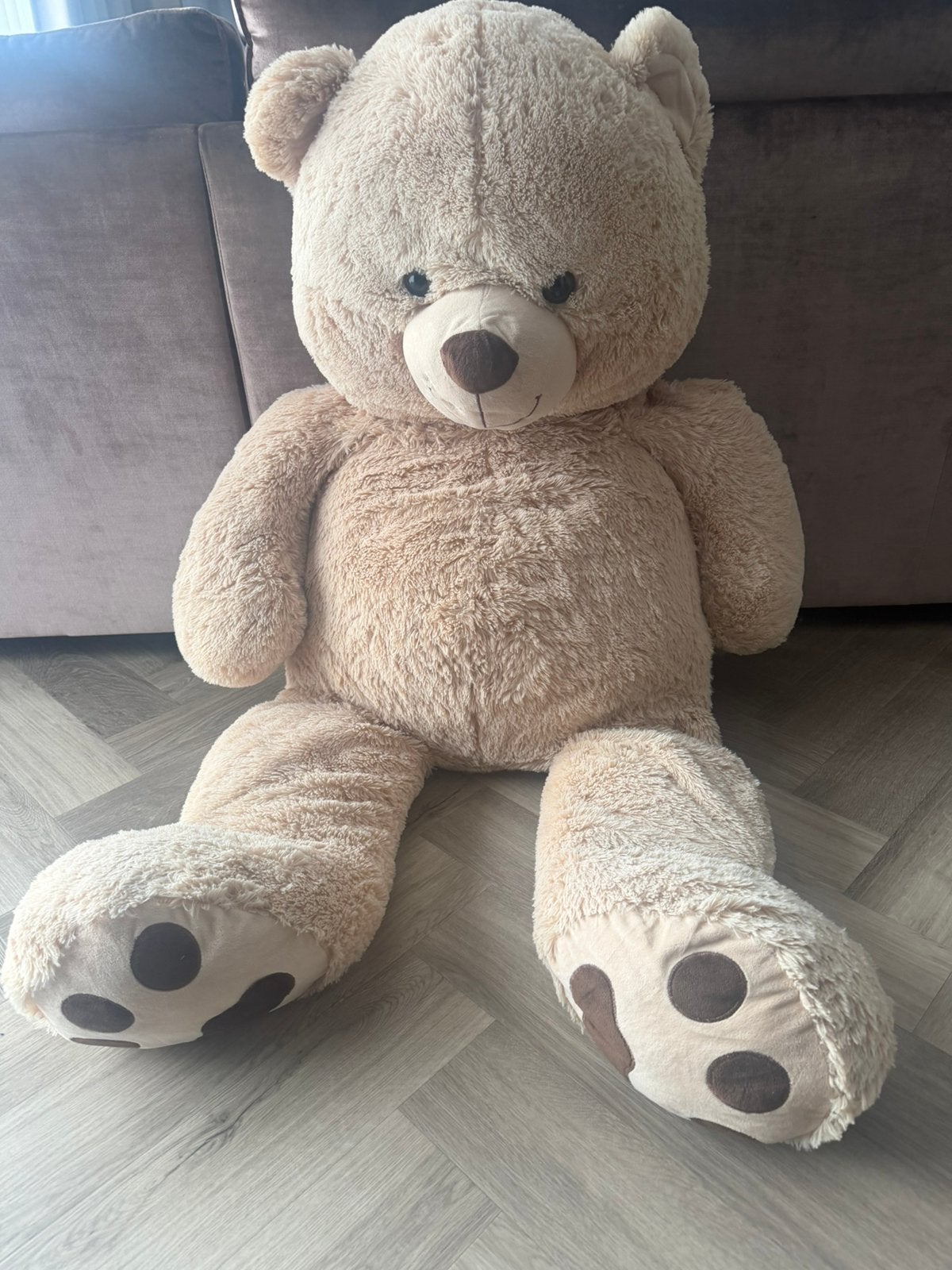 Intertoys XXL knuffel beer, Ophalen, Overige merken, Beer, Zo goed als nieuw