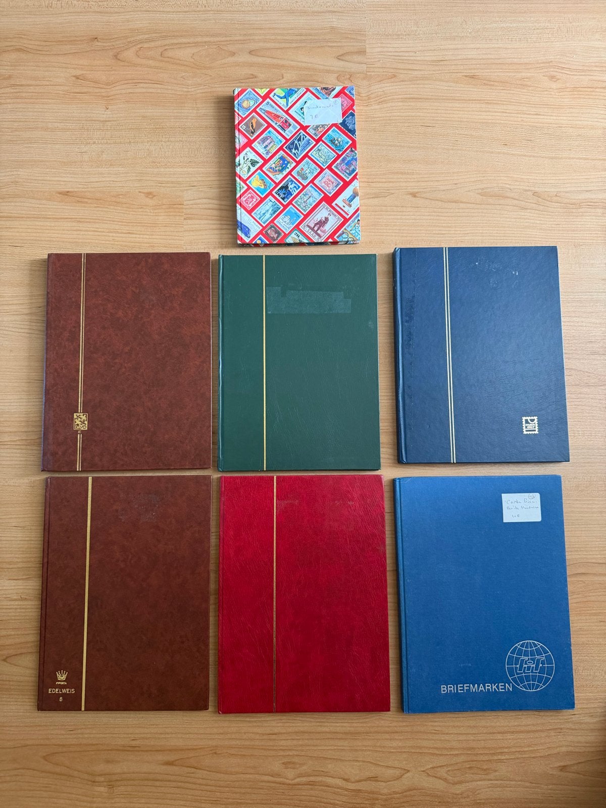 Lege postzegelboeken - Diverse kleuren en maten, Postzegels en Munten, Ophalen, Verzamelalbum