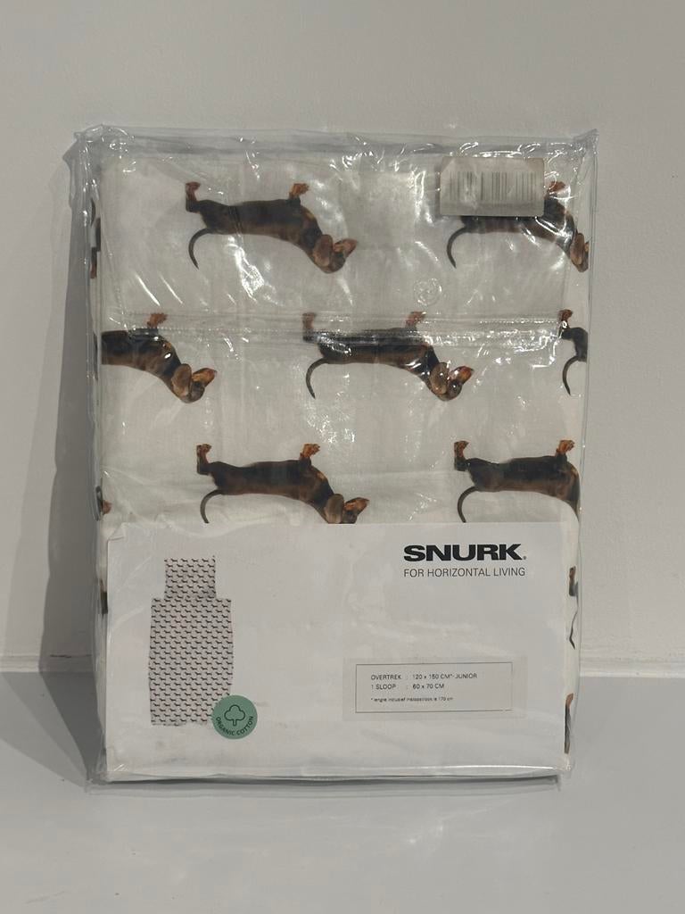 Dekbedovertrekken Snurk, bink, Studio ditte peuter 120 x 150, Overige kleuren, Jongetje of Meisje, Dekbedovertrek, Nieuw