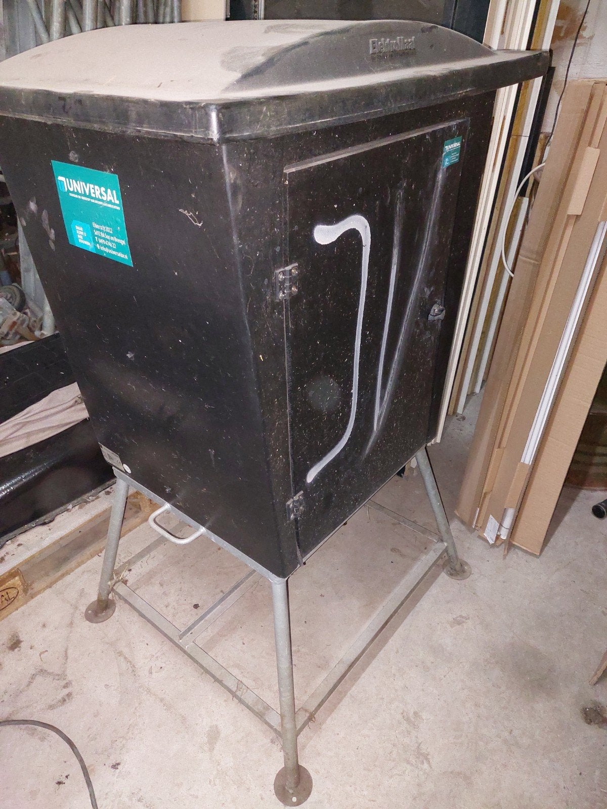 bouwstoomkast 80 amp Universal PKI 80, Ophalen, Zo goed als nieuw