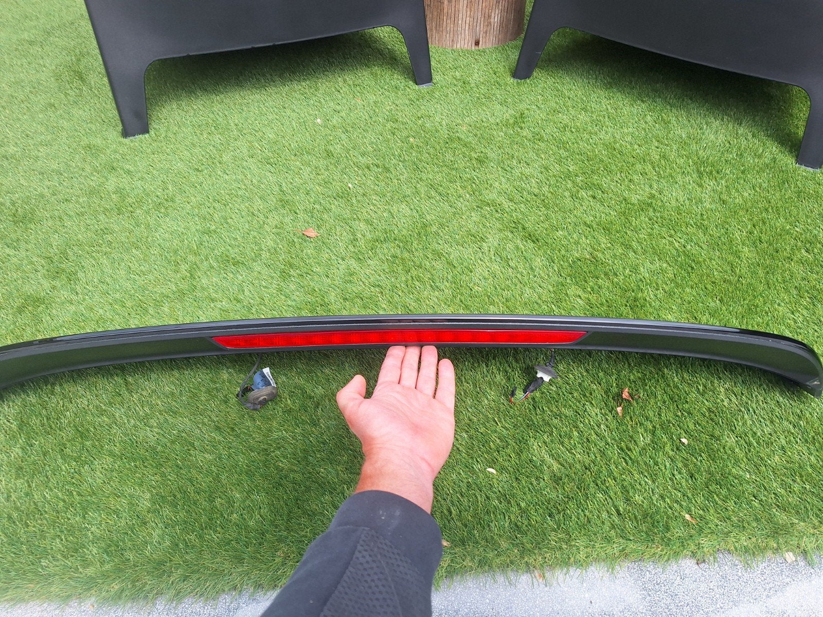 audi Q5 FY dakspoiler orgineel, Ophalen, Audi, Bumper
