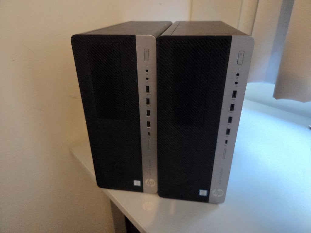 HP Elitedesk 800 G3 met i7-7700, 8g ram, 512g nvme, Gebruikt, HP Elitedesk, -, 8 GB
