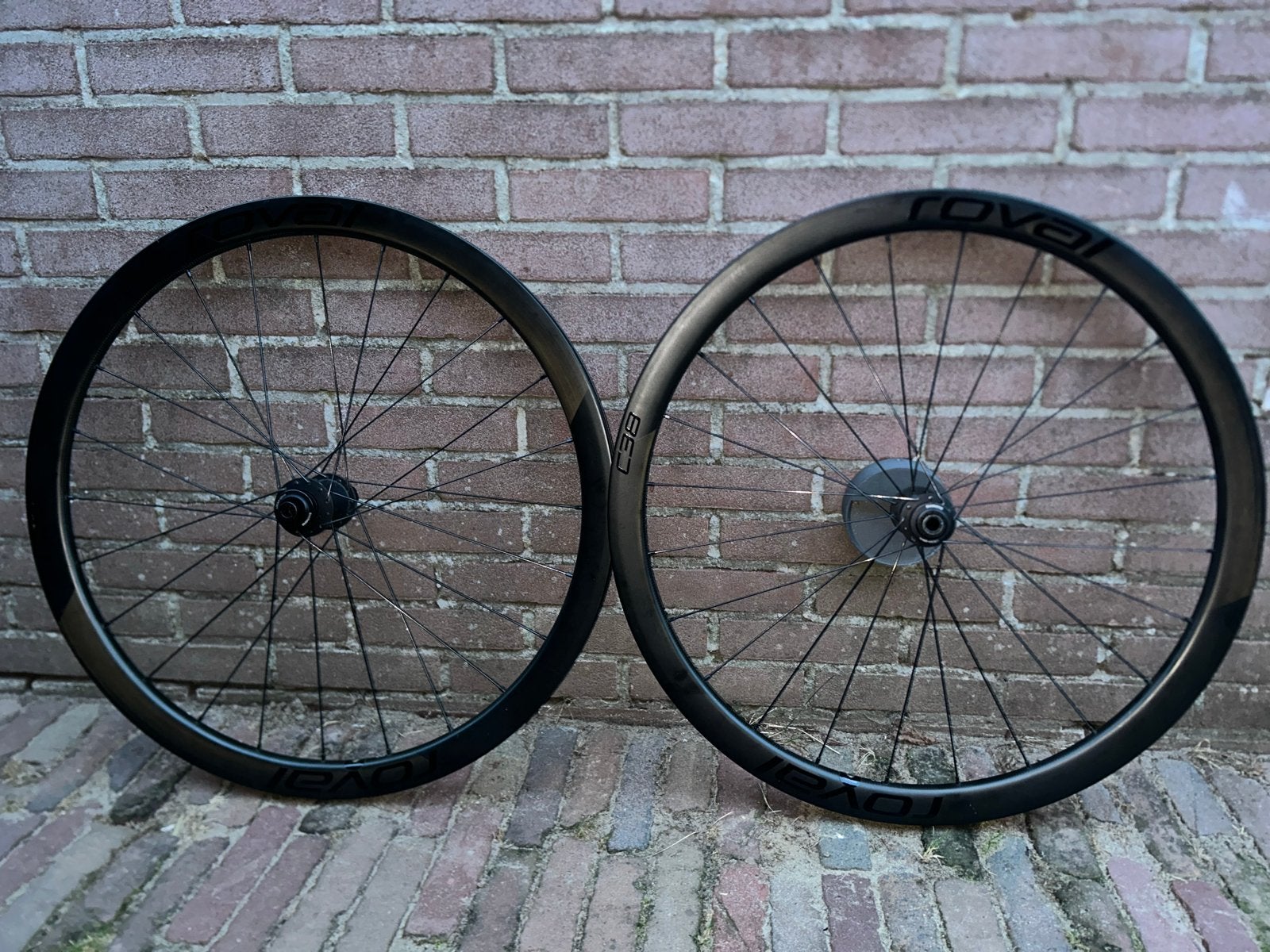 Roval C38 carbon Wielset - disc - Shimano, Wiel, Gebruikt, Ophalen of Verzenden, Racefiets