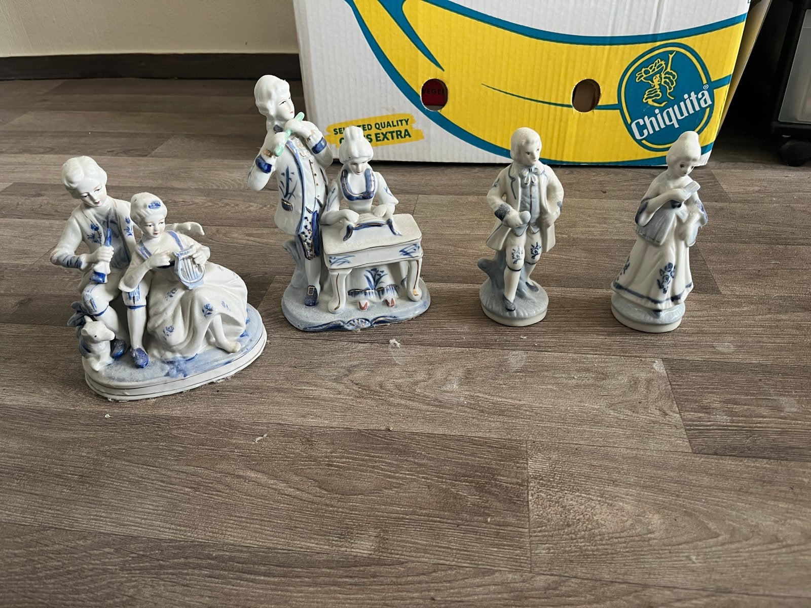 Delfts Blauw Servies en Decoratie Set, Ophalen