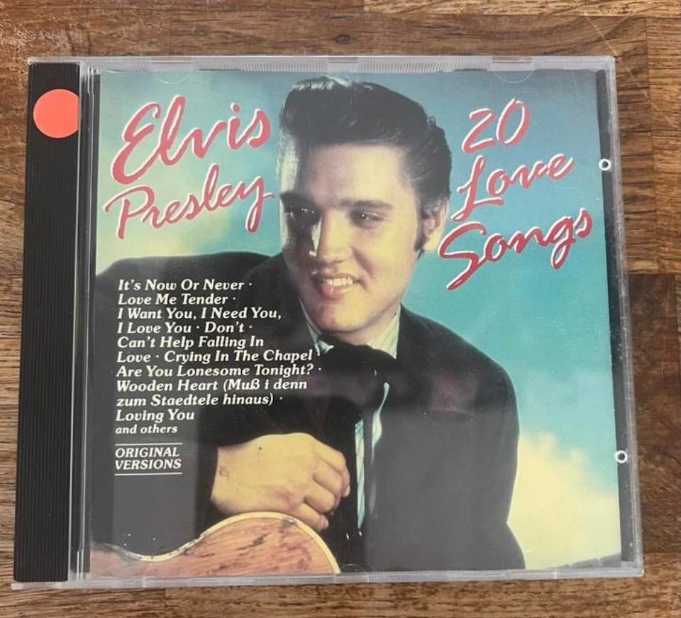 CD Elvis Presley  - 20 Love Songs, Ophalen of Verzenden, Zo goed als nieuw, Pop