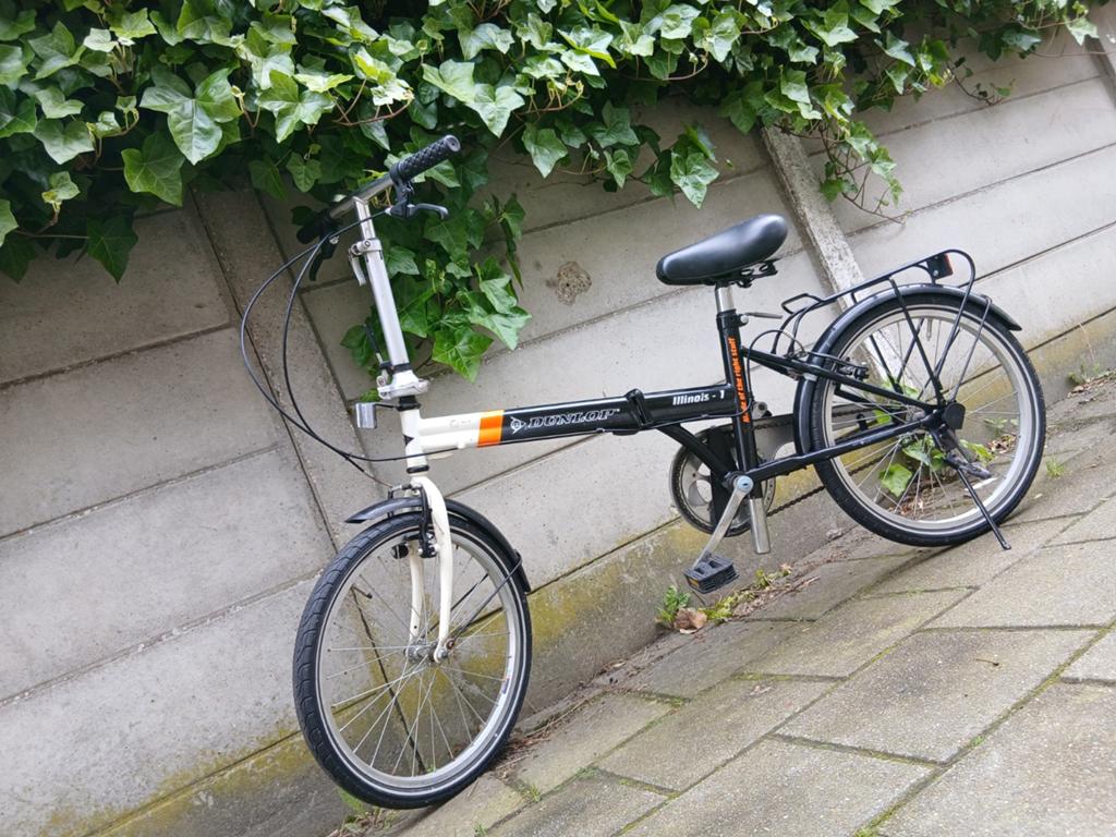 Vouwfiets, Fietsen en Brommers, Ophalen, 20 inch of meer, Gebruikt, Velgrem
