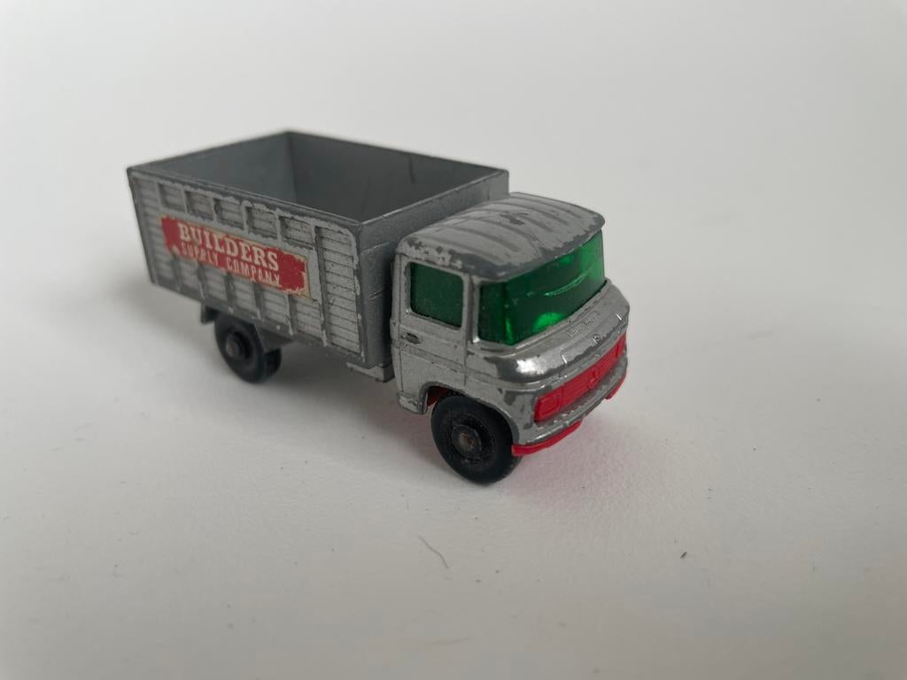 model MB Mercedes Benz Vario scaffolding truck, grijs, 1/50, Hobby en Vrije tijd, Modelauto's | 1:50, Ophalen of Verzenden, Gebruikt