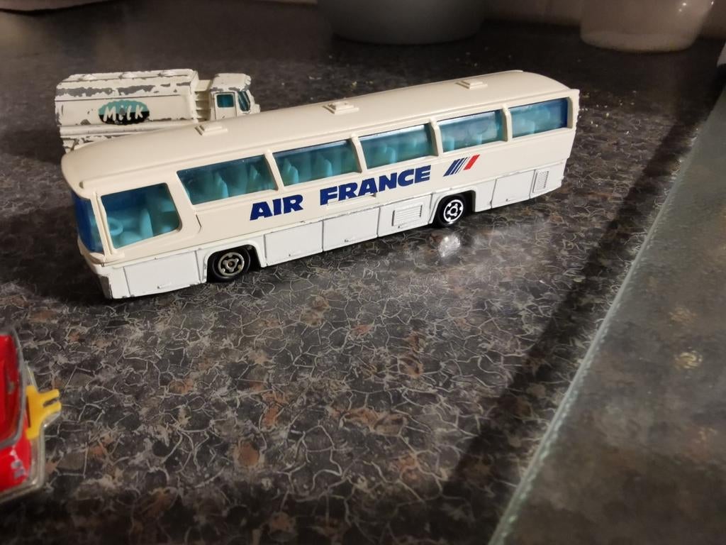 Vintage Majorette Neoplan Air Franche bus, Ophalen of Verzenden, Gebruikt, Bus of Vrachtwagen, Majorette