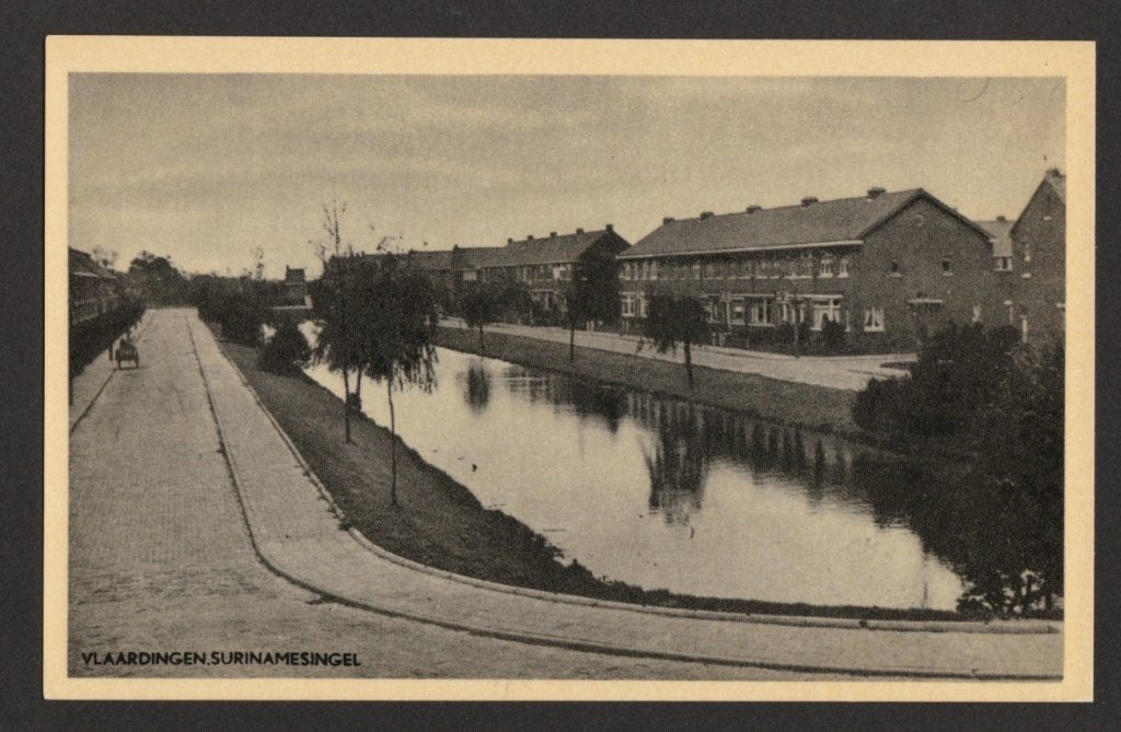 Vlaardingen - Surinamesingel, Verzamelen, Ophalen of Verzenden, 1940 tot 1960, Ongelopen, Zuid-Holland