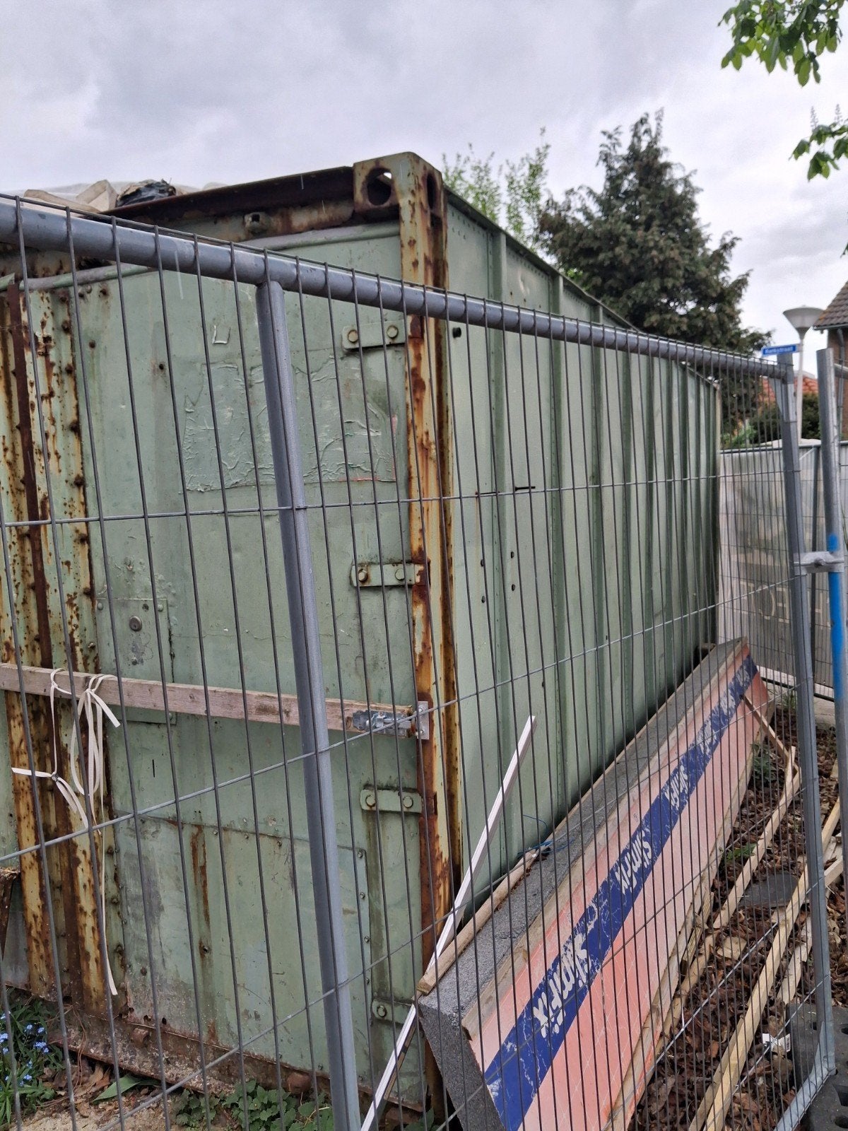 Zeecontainer, Ophalen, Gebruikt, Overige materialen, Overige typen