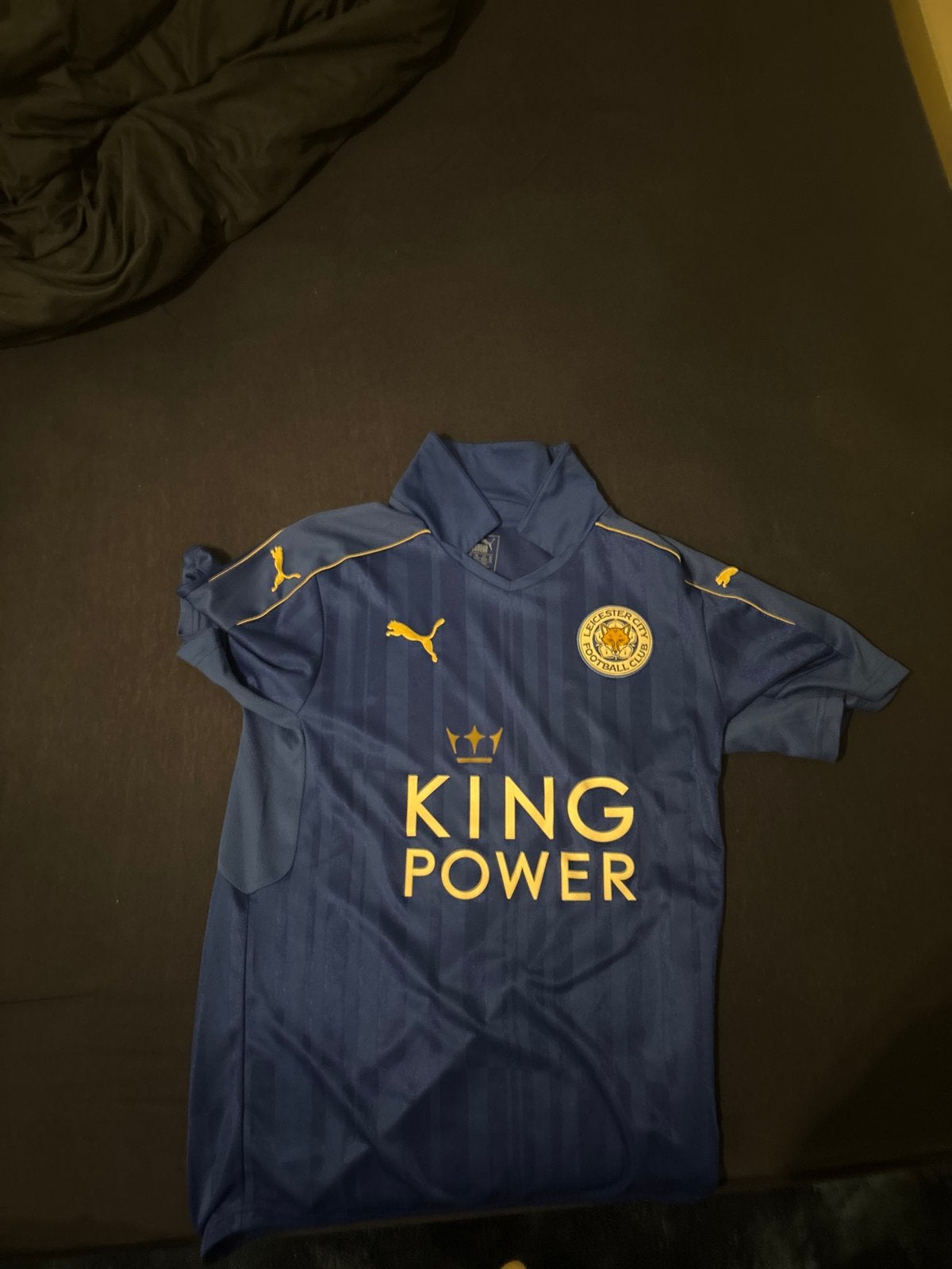Leicester City Thuisshirt 2016/2017 - Maat XS, Sport en Fitness, Voetbal, Maat XS of kleiner, Ophalen of Verzenden, Gebruikt, Shirt