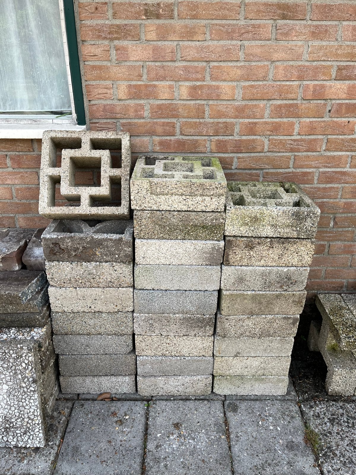 Gratis sierstenen voor muurtje, afscheiding of insectenhotel, Tuin en Terras, Ophalen, Gebruikt