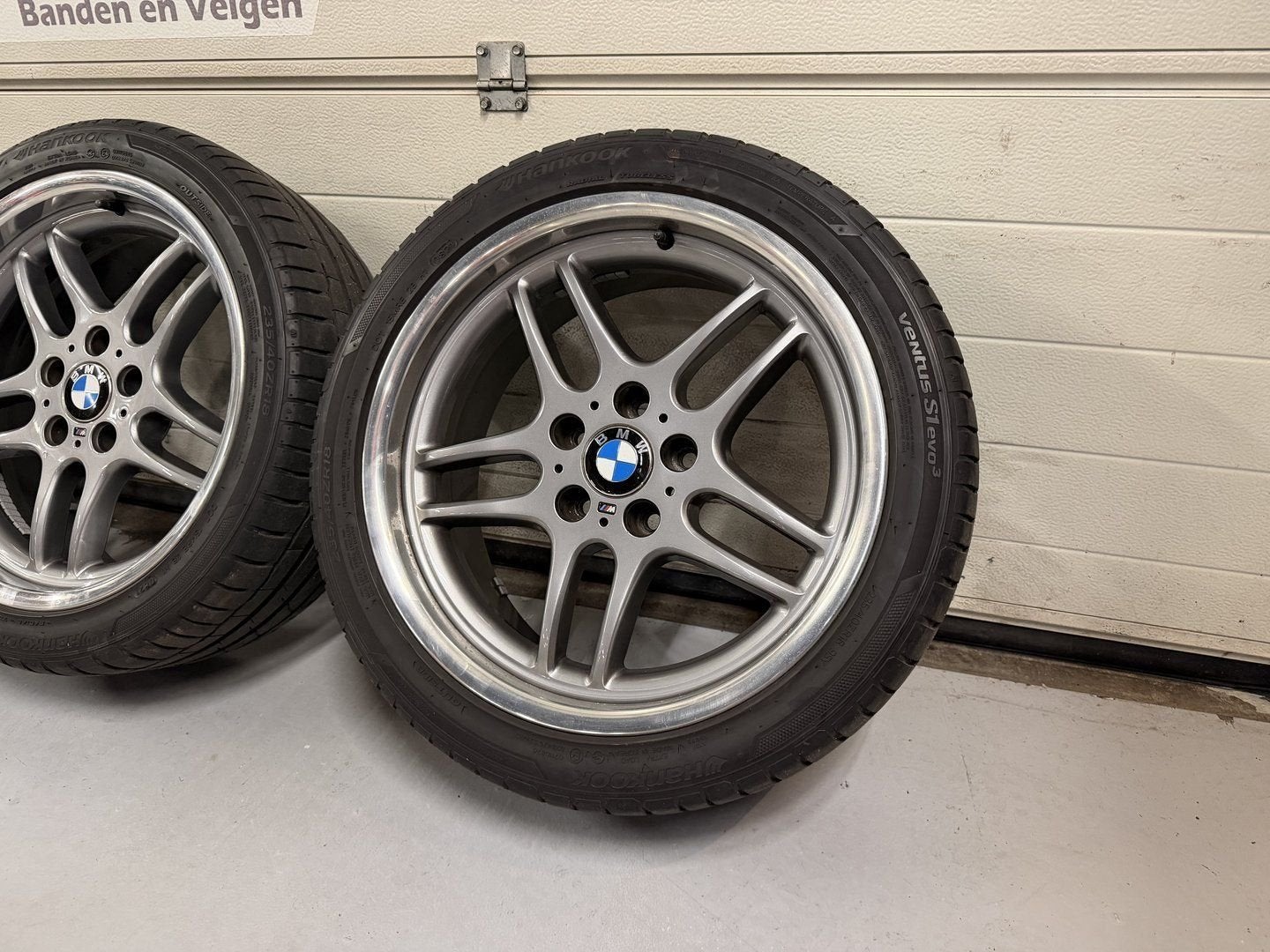 18inch Originele BMW Style 37 M-Parallel Breedset Velgen! Ni, 18 inch, Gebruikt, -, -