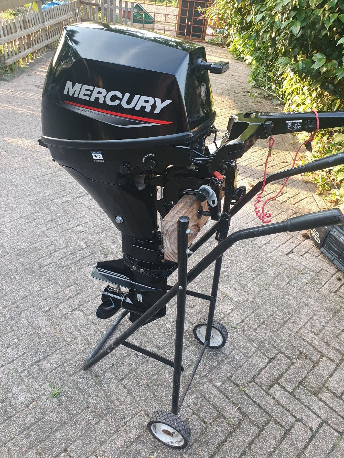 Mercury 9.9 pk 4-takt kortstaart buitenboordmotor 2020, 5 tot 10 pk, Viertaktmotor, Ophalen of Verzenden, Zo goed als nieuw