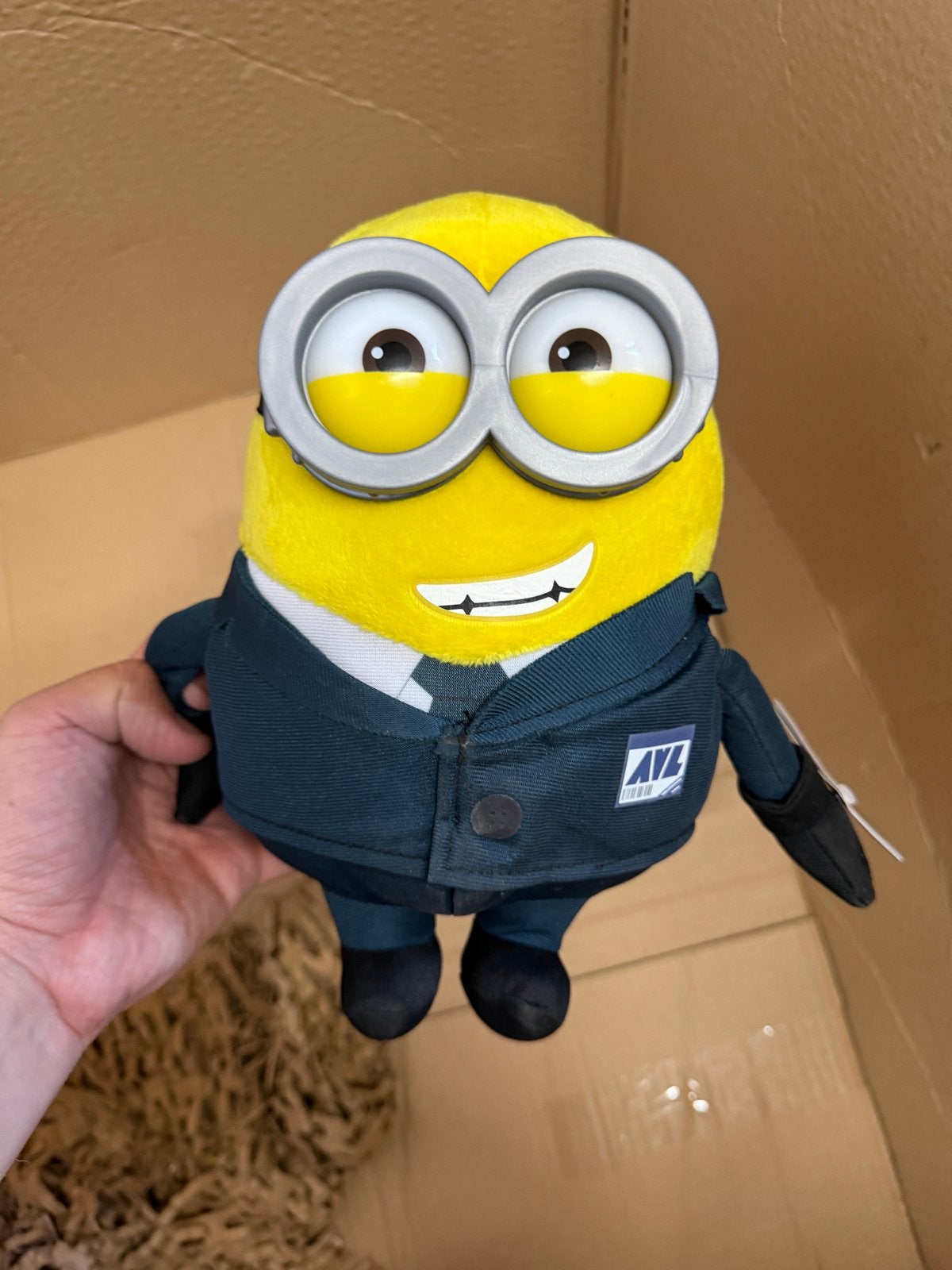 Minion knuffel in pak - nieuw, Nl, Overige merken, Overige typen, Nieuw