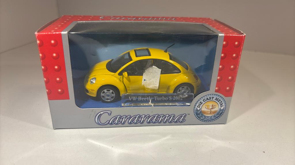 Volkswagen beetle turbo s 2002 Cararama 1.43, Overige merken, Auto, Ophalen of Verzenden, A