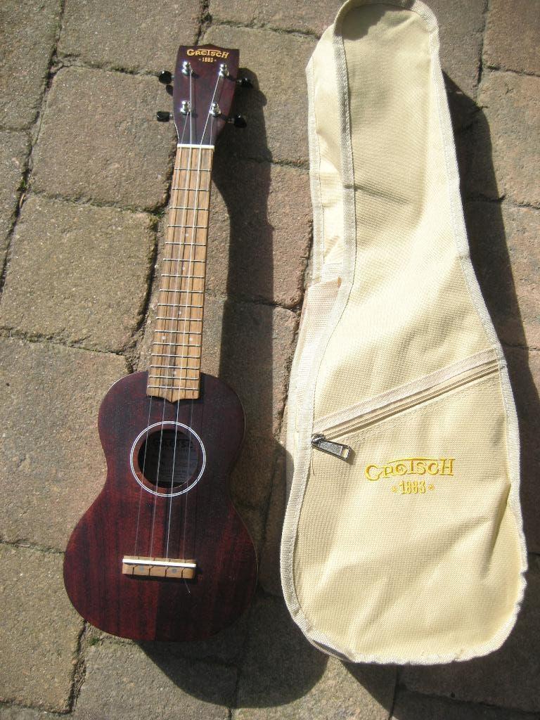Ukelele Uke Ukulele Gretsch G9100L, Muziek en Instrumenten, Snaarinstrumenten | Banjo's, Ophalen of Verzenden, Zo goed als nieuw