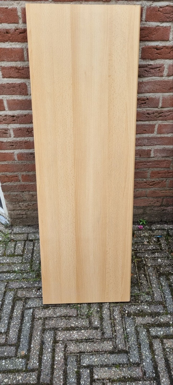 Gratis meubelplaat / werkblad licht eiken vineer, Ophalen, 25 tot 50 mm, Eiken, Plank