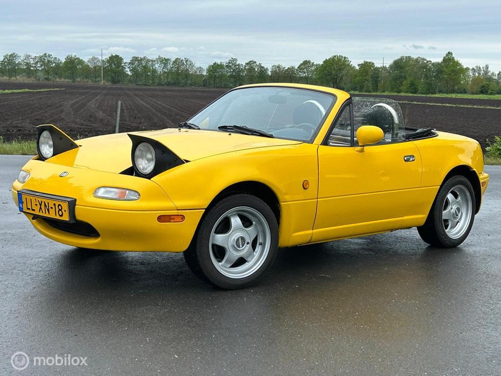 Mazda MX-5 1.6i NA NAP! Sunracer Hardtop, Auto's, Mazda, Achterwielaandrijving, Gebruikt, Origineel Nederlands, Bedrijf