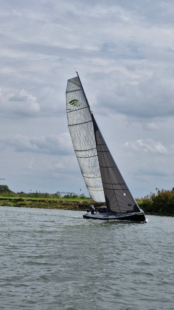 Falcon racing 6.5m, Watersport en Boten, Ophalen, Gebruikt, Fok, 1 cm