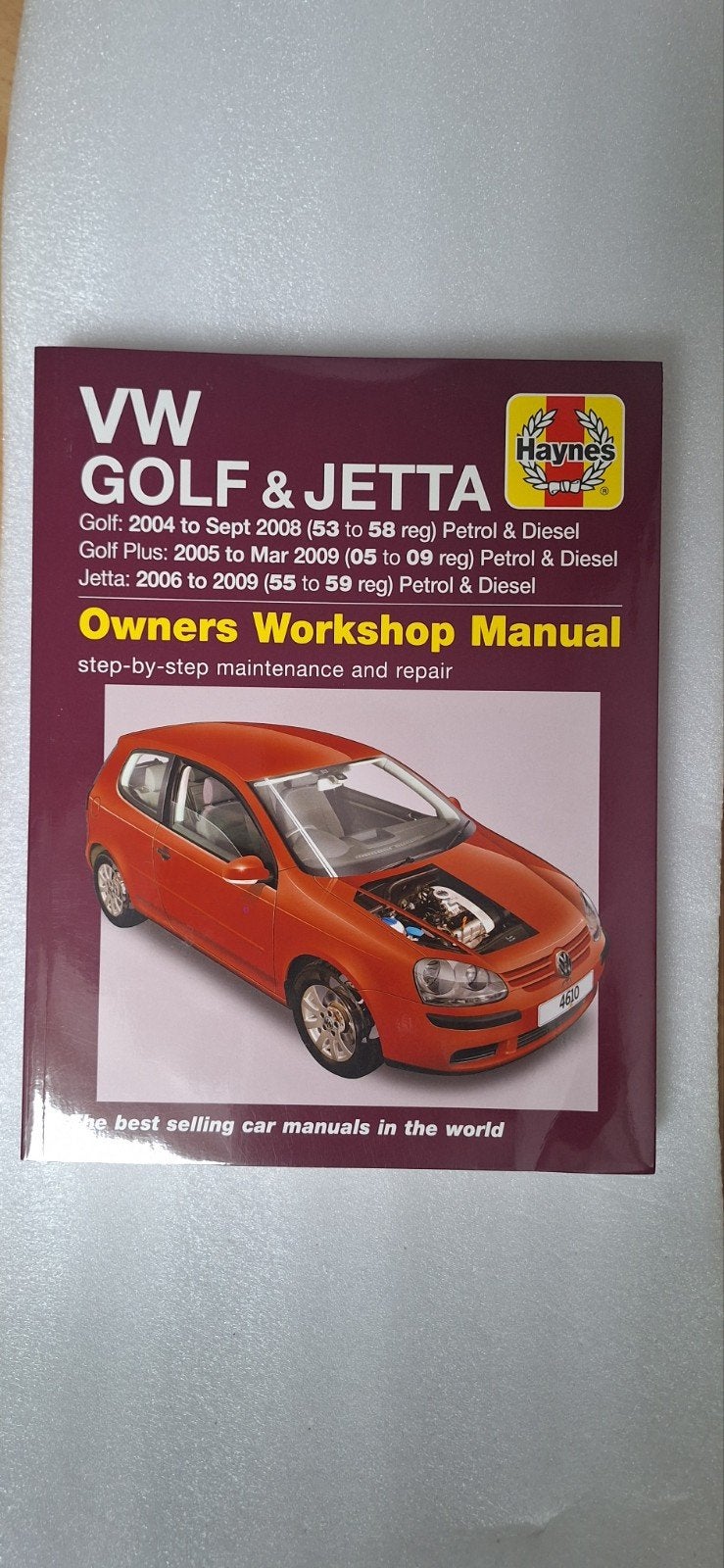 VW Golf & Jetta Haynes Werkplaatshandboek (2004-2009), Ophalen of Verzenden, Zo goed als nieuw, Volkswagen, Haynes