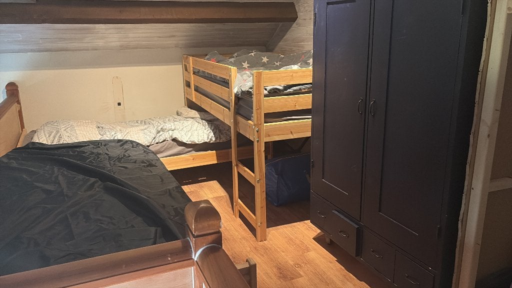Half hoogslaper, Kinderen en Baby's, Kinderkamer | Stapelbedden en Hoogslapers, Ophalen, Gebruikt, Hoogslaper
