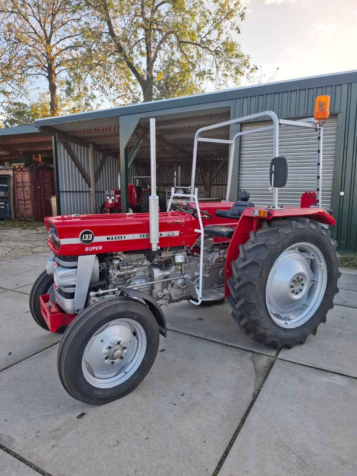 Massey Ferguson 133 Super, Ophalen of Verzenden, Oldtimer, Tot 80 Pk, Massey Ferguson