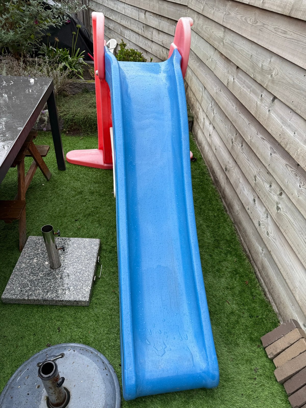 Kinder glijbaan - Blauw/Rood (gratis afhalen), Ophalen, Gebruikt, Glijbaan