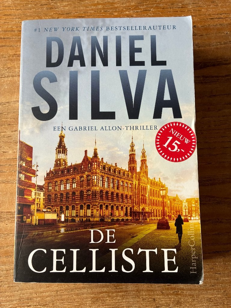 Daniel Silva - De celliste, Ophalen of Verzenden, Gelezen, Daniel Silva