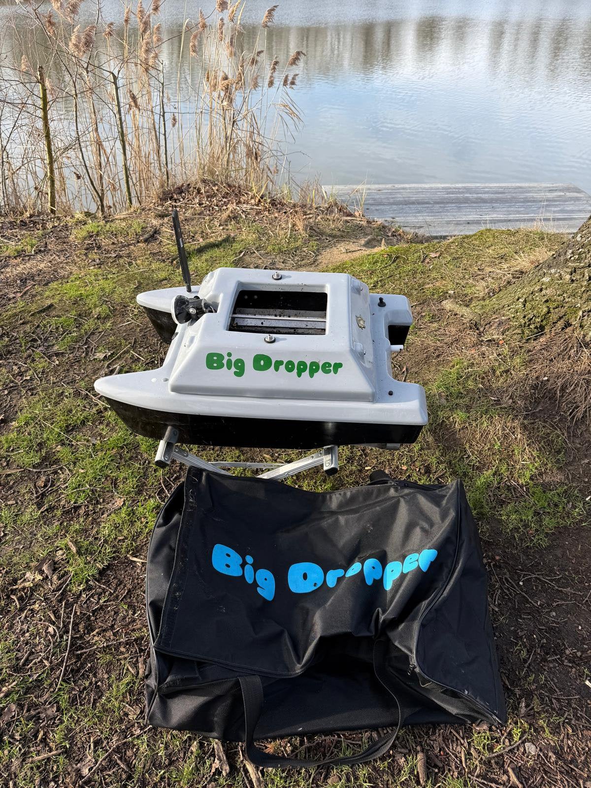 Big dropper met raymarine en gps autopilot, Watersport en Boten, Hengelsport | Karpervissen, Ophalen, Overige typen