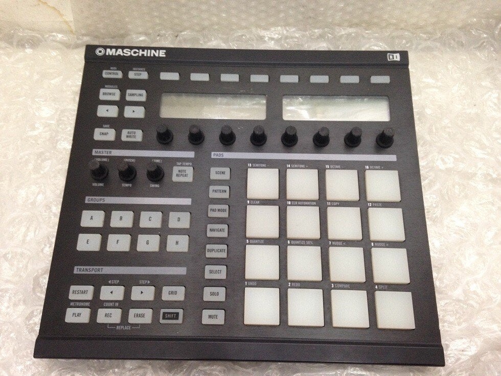 Native Instruments Maschine MK1 - MIDI Controller, Overige merken, Zo goed als nieuw, Met midi-aansluiting, Overige aantallen