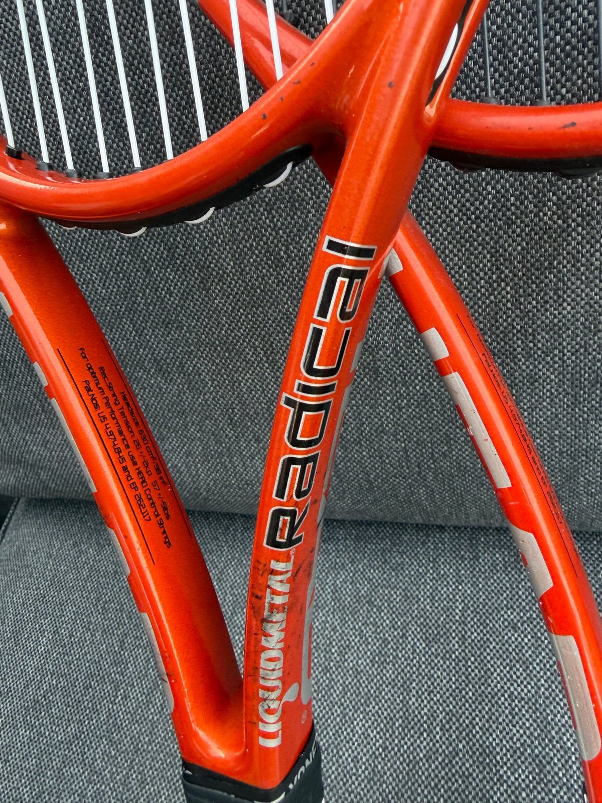 Head Liquidmetal Radical Tennisrackets (2 stuks), L2, Gebruikt, Ophalen of Verzenden, Head