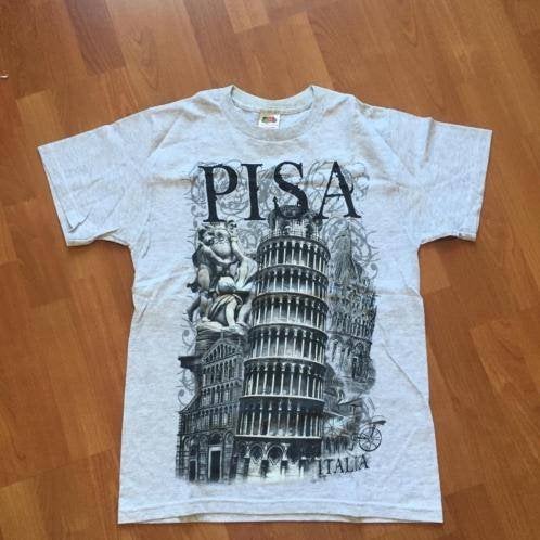 Fruit of the loom shirt, Pisa, Italie, S, nieuw, t-shirt, Kleding | Heren, T-shirts, Nieuw, Ophalen of Verzenden, Maat 46 (S) of kleiner