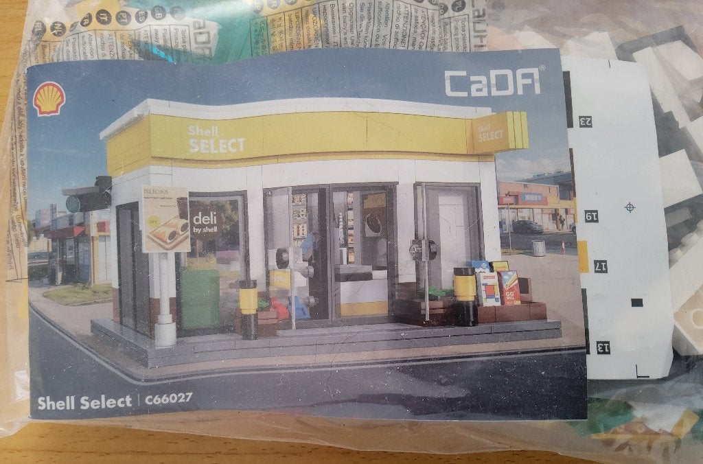 CADa C66027 Shell Select Gemakswinkel NIEHW, Kinderen en Baby's, Speelgoed | Duplo en Lego, Ophalen of Verzenden, Nieuw, Compleet