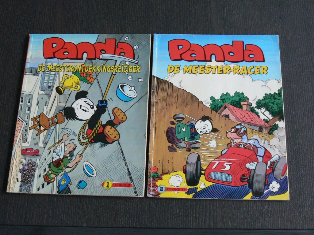 Panda - 2 delen, Meerdere stripboeken, Ophalen of Verzenden, Gelezen