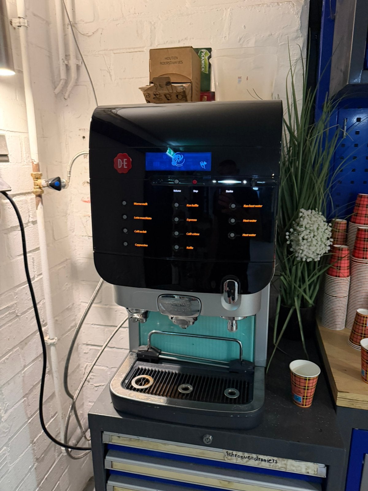 Cafitesse koffie machine 2 stuks te koop, Witgoed en Apparatuur, 10 kopjes of meer, Ophalen, Zo goed als nieuw, Koffiemachine