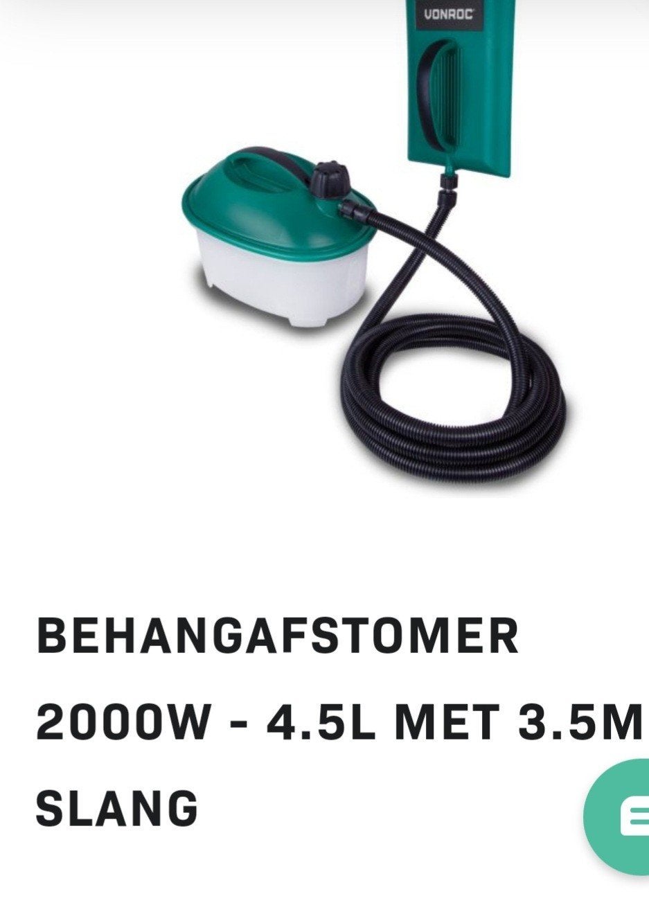behangafstomer te huur, Doe-het-zelf en Verbouw, Reinigingsmachines, Ophalen