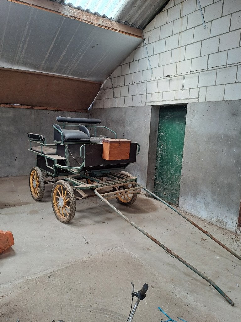 Menwagen / Koets / Sjees / Rijtuig, Dieren en Toebehoren, Paarden en Pony's | Hoofdstellen en Tuigage, Ophalen, Gebruikt, Overige disciplines