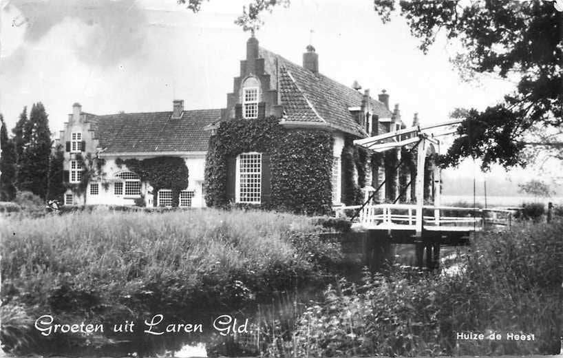 380-111-021 Laren GLD Huize de Heest, Verzenden, Voor 1920, Gelderland