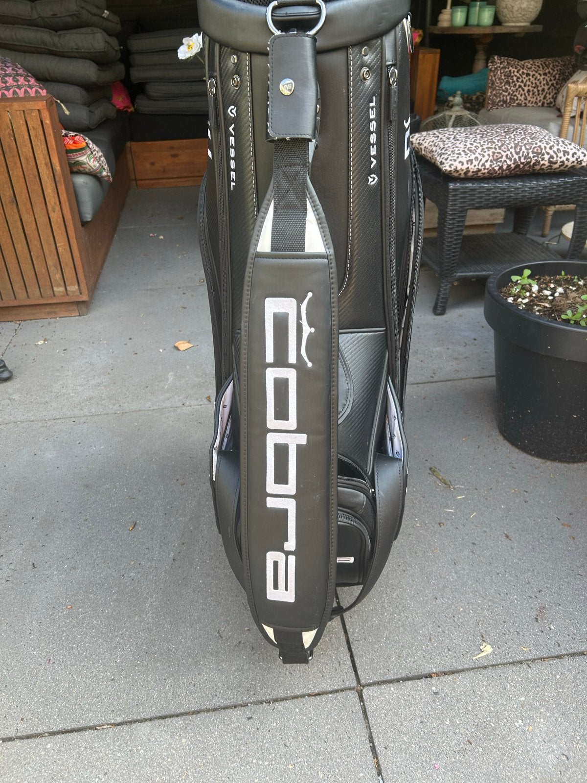 Cobra x Vessel Core Golf Staff Bag, Ophalen of Verzenden, Zo goed als nieuw, Tas, Overige merken