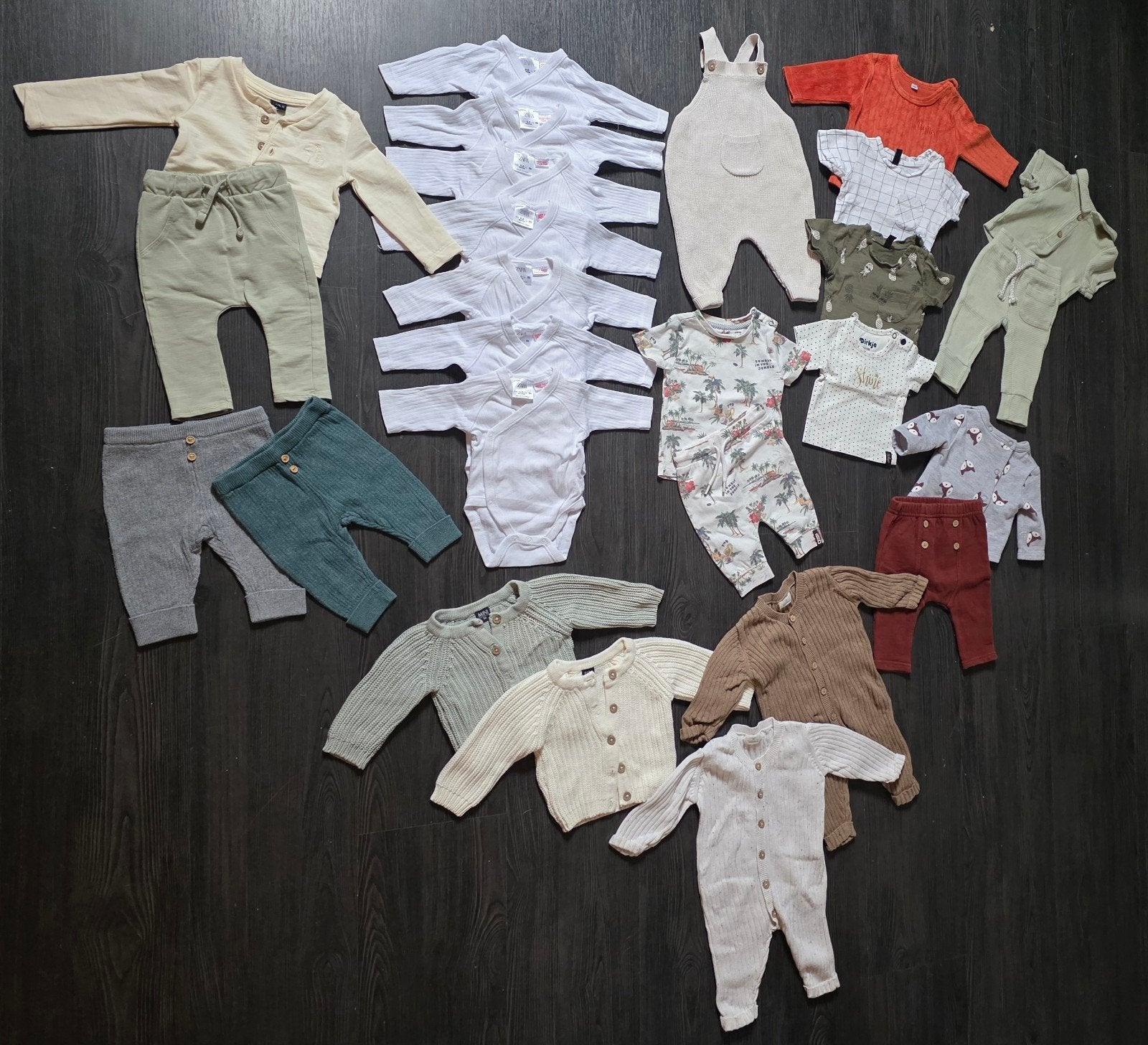 Jongens babykleding set - maat 50, Ophalen of Verzenden, Zo goed als nieuw, Diverse merken, Jongetje