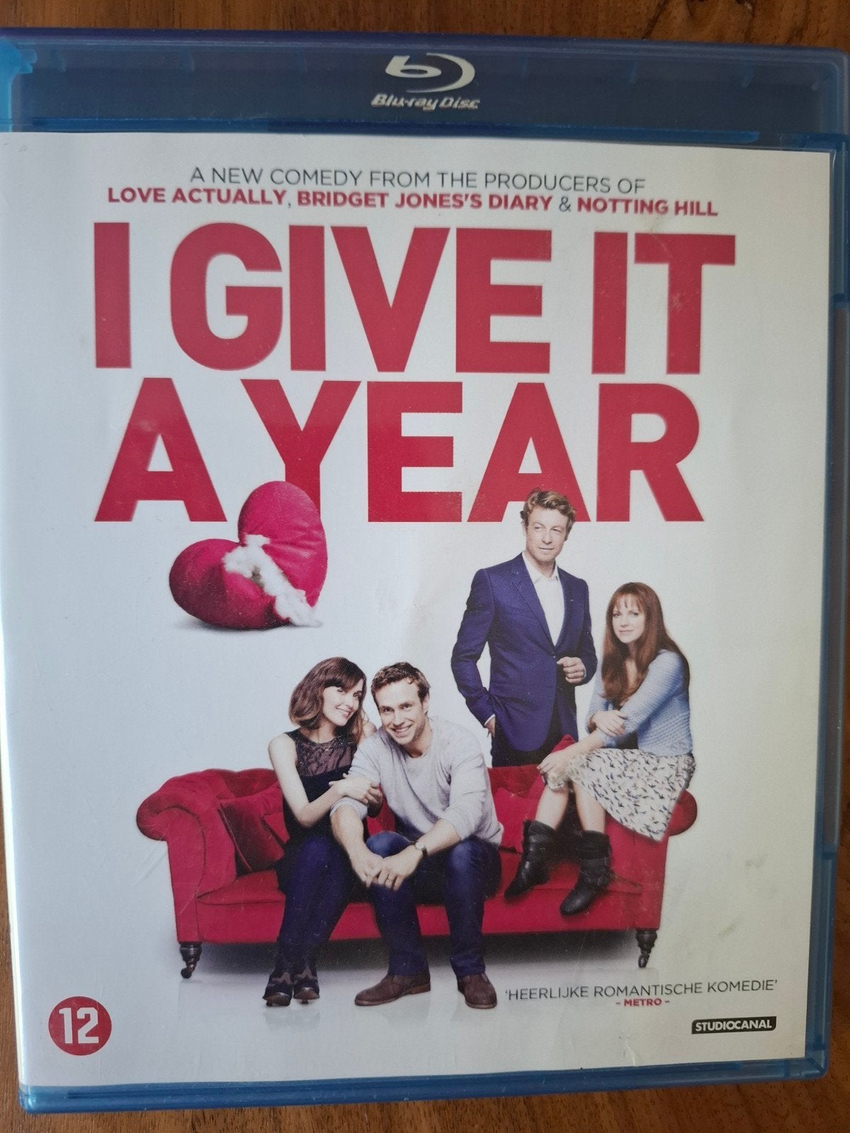 I give it a year blluray, Ophalen of Verzenden, Zo goed als nieuw, Muziek en Concerten